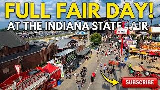 BEST Way to Experience the Indiana State Fair 2026 Full Day Adventure Crafts Tram Cows MORE