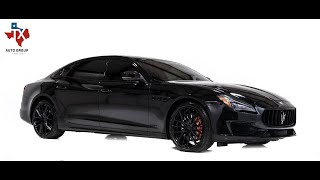 2018 Maserati QuattroPorte GTS GranSport - 523 hp 3.8L V6 Twin Turbo - Driver Assistance - For Sale