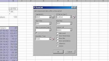 OSIsoft: General notes on working in PI DataLink. v3.1