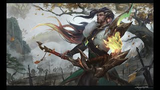 Yasuo and Rengar bot - 3 vs 5 gameplay - League of Legends