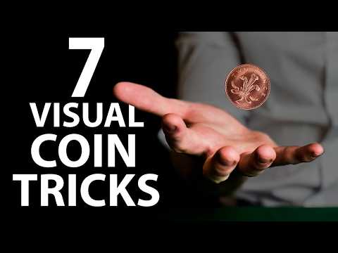 7 INCREÍBLES trucos de monedas que cualquiera puede hacer | Revelado