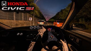 Honda Civic EM1 Turbo Expressway & Mountain Roads | Naruto Skyline screenshot 1