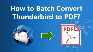 Batch Convert Thunderbird Email to PDF with Attachments | Print Mailboxes to Adobe Acrobat