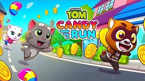 Talking Tom Candy Run ‐ Gameplay Walkthrough (iOS, Android)