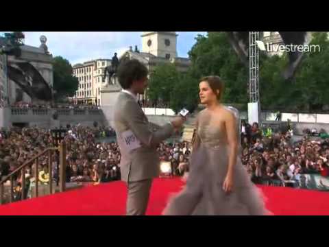 Emma Watson At Harry Potter And The Deathly Hallows Part 2 London Premiere