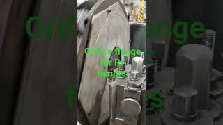 orifice flange for RF flanges #lathe #machine #like