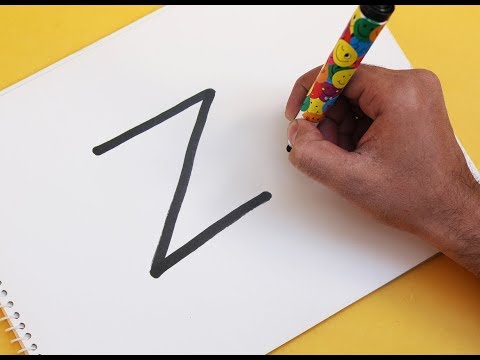 how-to-turn-letter-"z"-into-a-cartoon-zero-from-nightmare-before-christmas