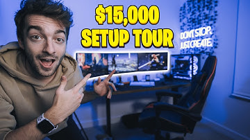 My Ultimate Video Editing Studio with Triple Monitor Setup