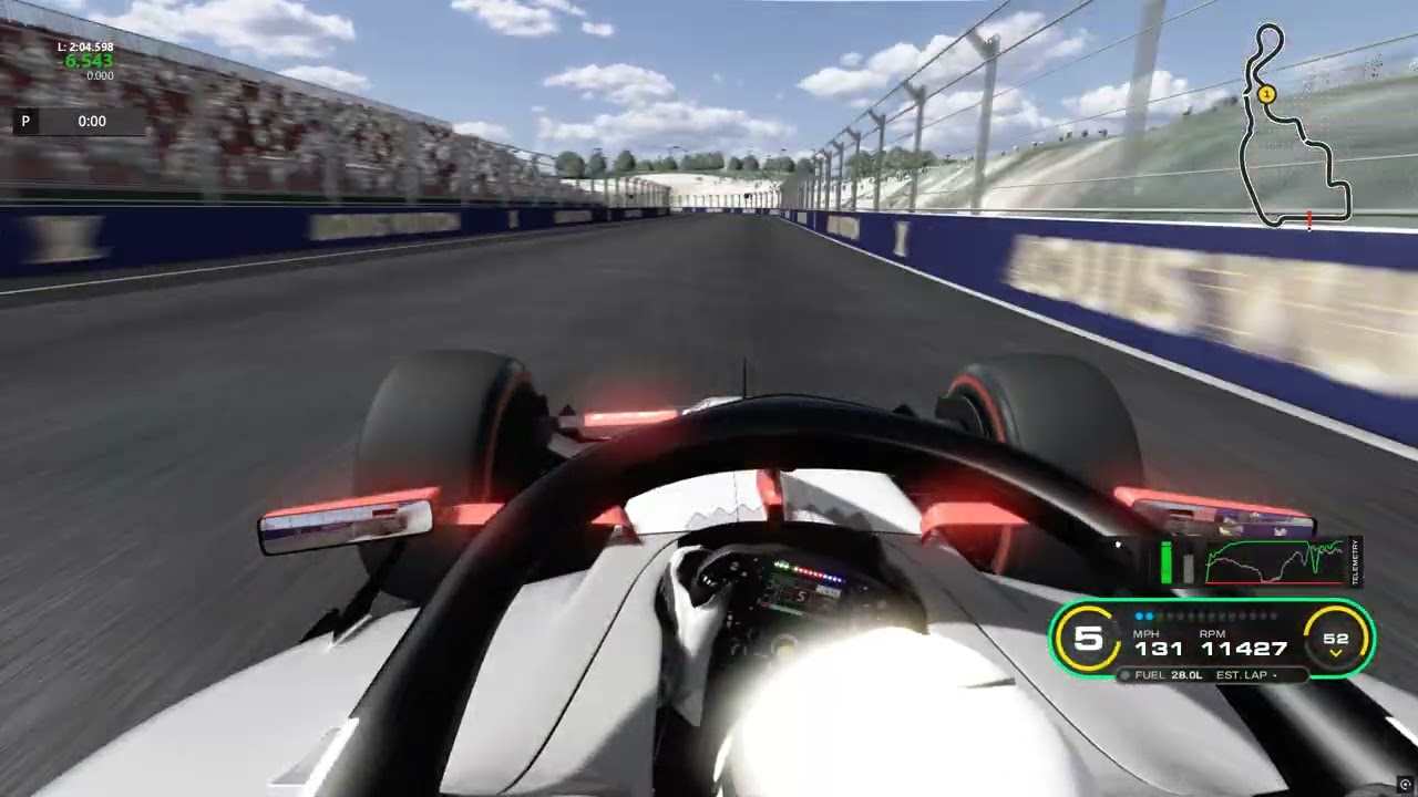 First Push lap at Madrid