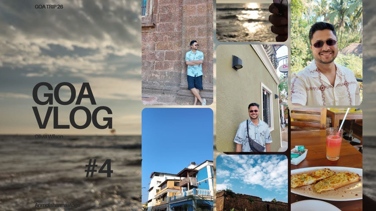 GOA ITINERARY l GOA SERIES VLOG l GOA AIRPORT 