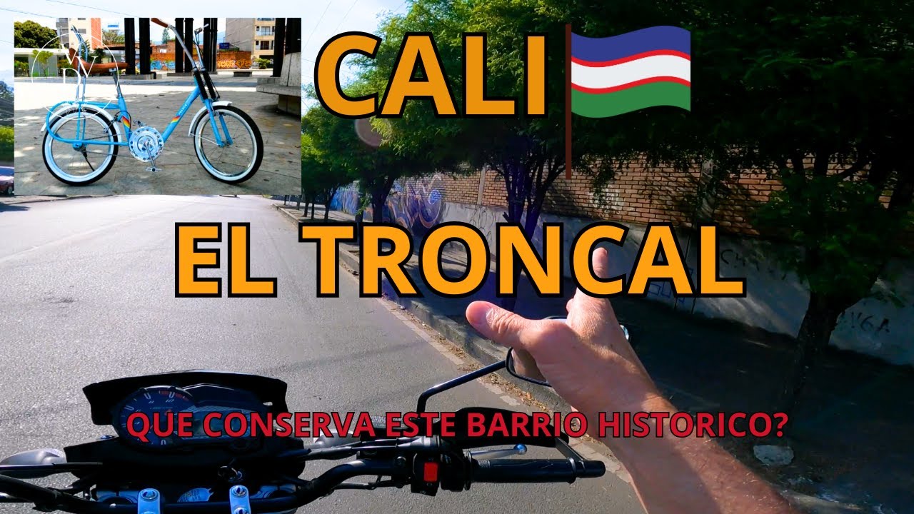 CALI como esta EL TRONCAL? Barrios con HISTORIA Motovlog