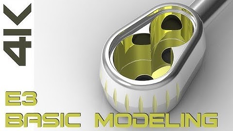 E3 Creo Parametric 4.0  - Basic Modeling 3 Tutorial