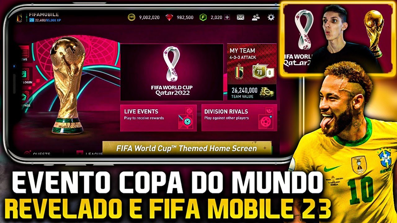 Fifa Mobile recebe atualização que traz a Copa do Mundo para os