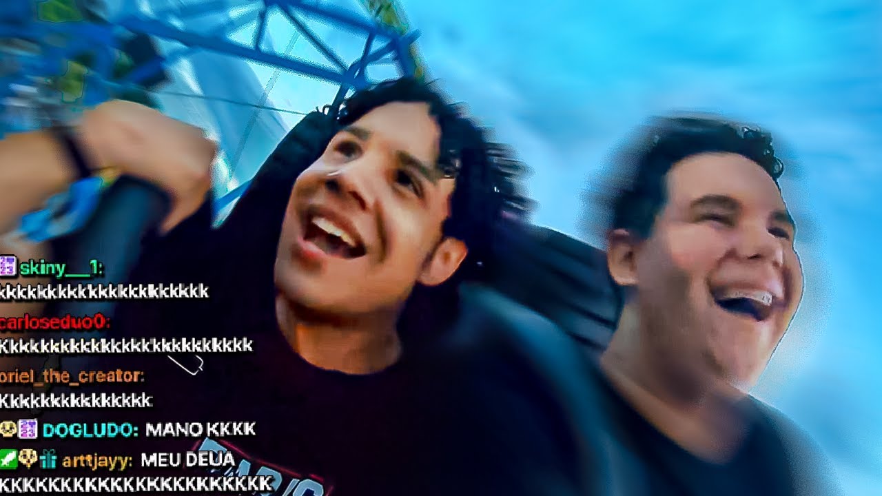 PASSANDO VERGONHA NO PARK DE DIVERSÕES