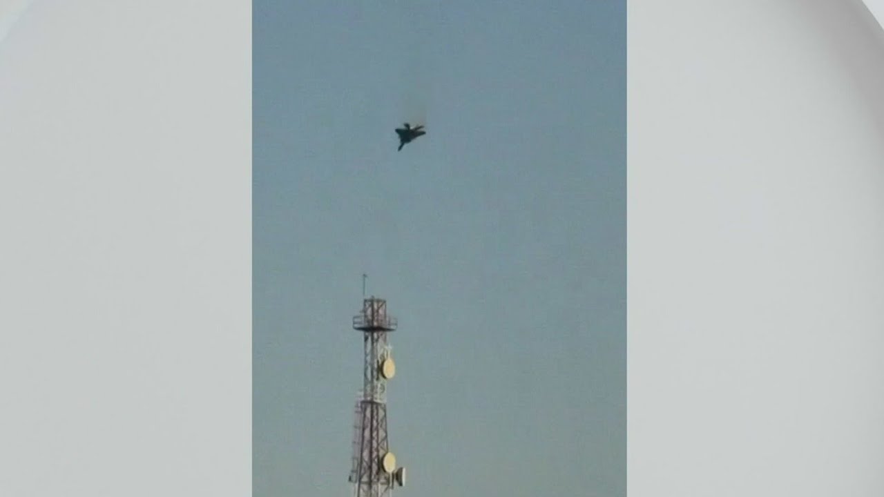 US warplanes crash, smoke rises from US Embassy in Kuwait