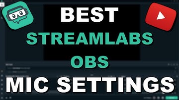 *2020* Best Microphone Settings For Streamlabs OBS (Remove Background "Static" Noise)