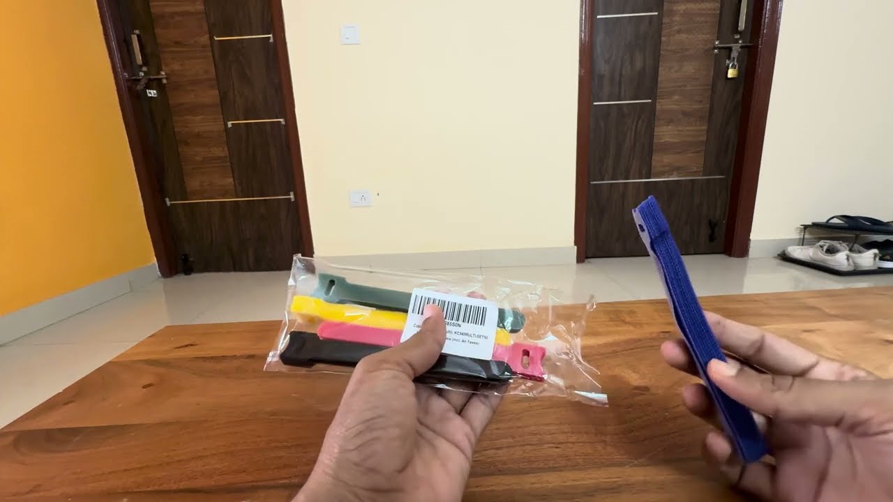 Cable Organizer | INOVERA 50 Pieces Cable Organizer Hook & Loop Tape