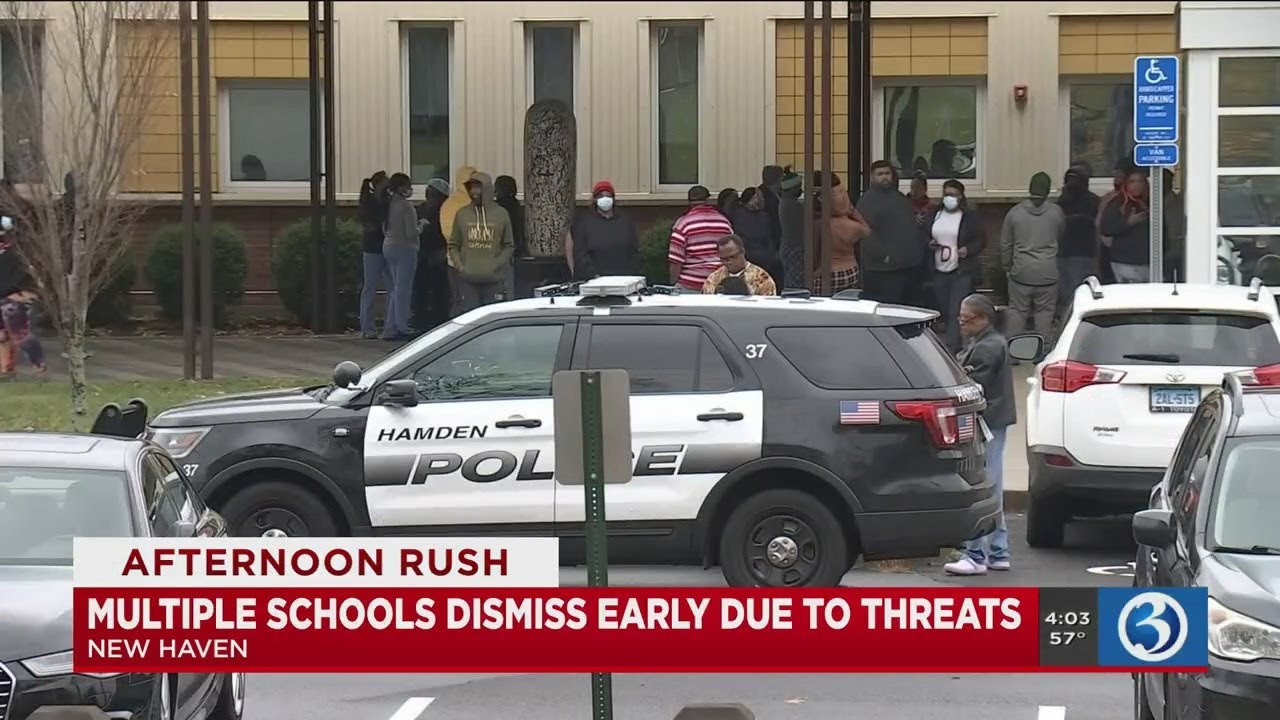 Video: Multiple schools dismiss early due to threats on Monday - YouTube