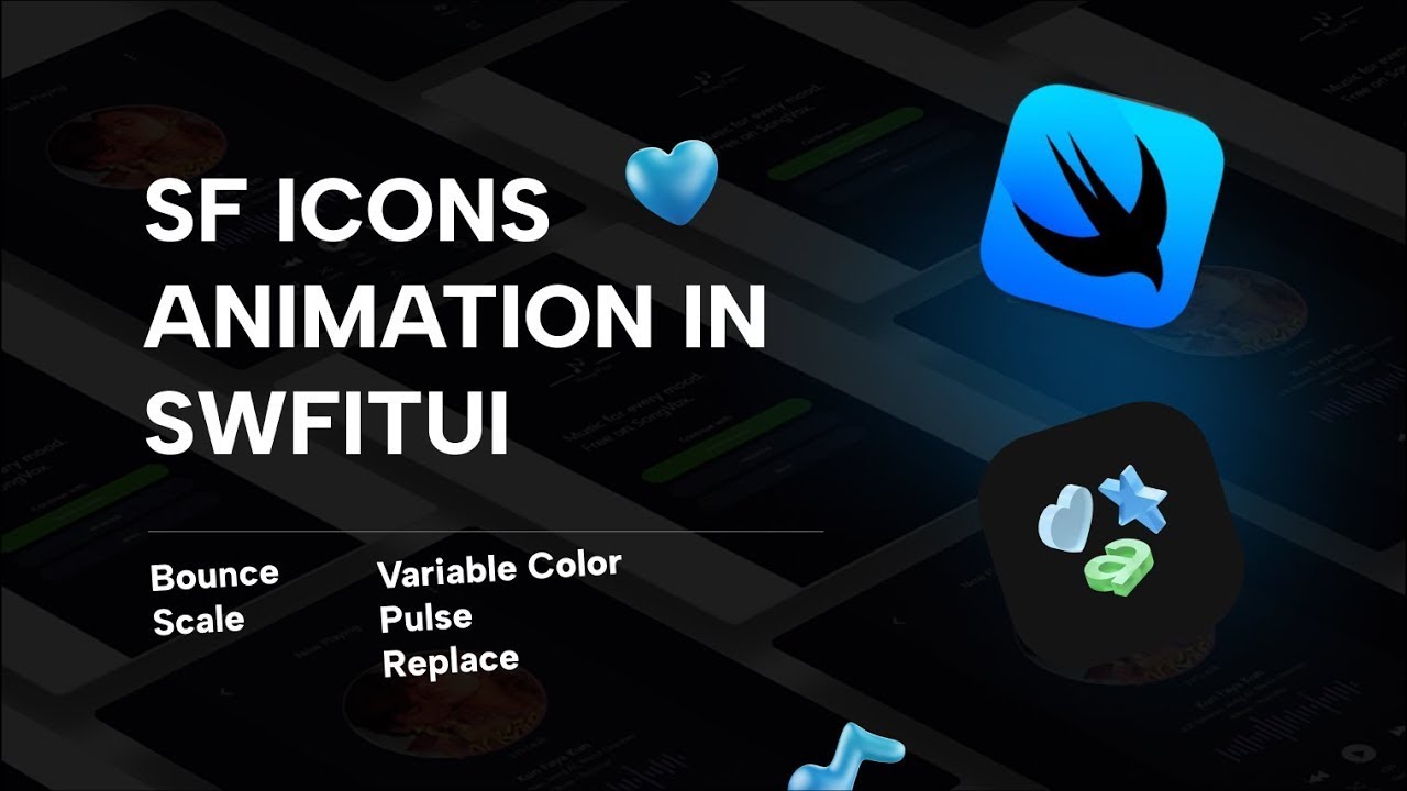Let's Create Animated Icons TabView using SF Symbols and SwiftUI iOS 17 ...