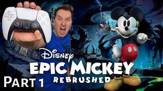 Lets Play: Epic Mickey Rebrushed (Part 1) - Welcome to Wasteland
