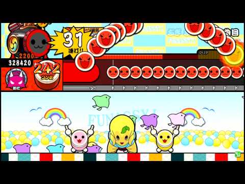 【太鼓の達人キミドリ】　ぶぎ ぶぎ ふなっしー♪　全良