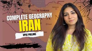 Iran Geography Explained Like Never Before | From Mountains to Deserts  | UPSC CSE | SuperKalam