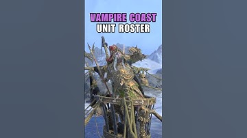 Vampire Coast Unit Roster in Less than 60 Seconds | Total War Warhammer 3