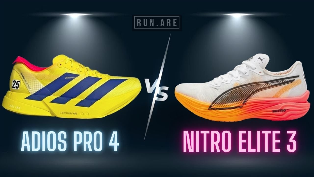 Adidas Adizero Adios Pro 4 vs Puma Deviate Nitro Elite 3