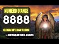 Chiffre anglique 8888 le profond signification du nombre 8888 