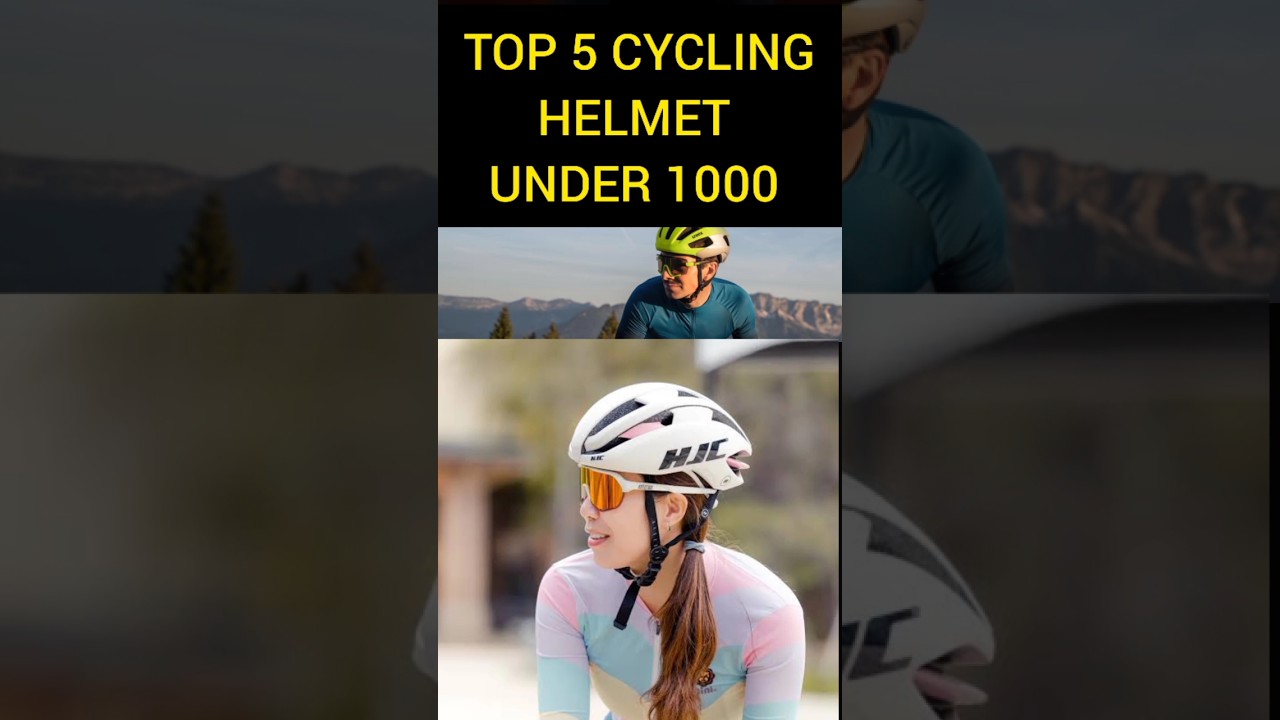 TOP 5 CYCLING HELMETS UNDER 1000 