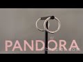 Серьги-кольца со змеиным орнаментом Pandora (299532C00)