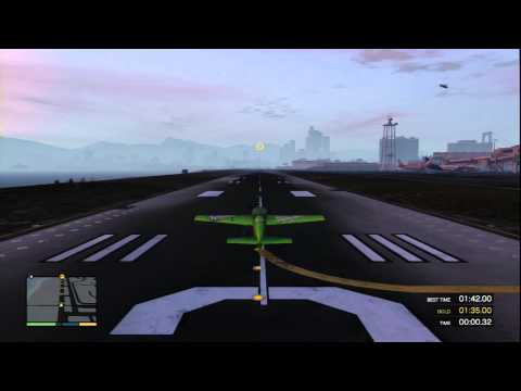 GTA V | Hobbies and Pastimes | Flight School | Loop The Loop (Gold) [Michael]