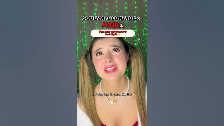 Your soulmate can control your hair🫣#wednesday #funny #soulmate #acting