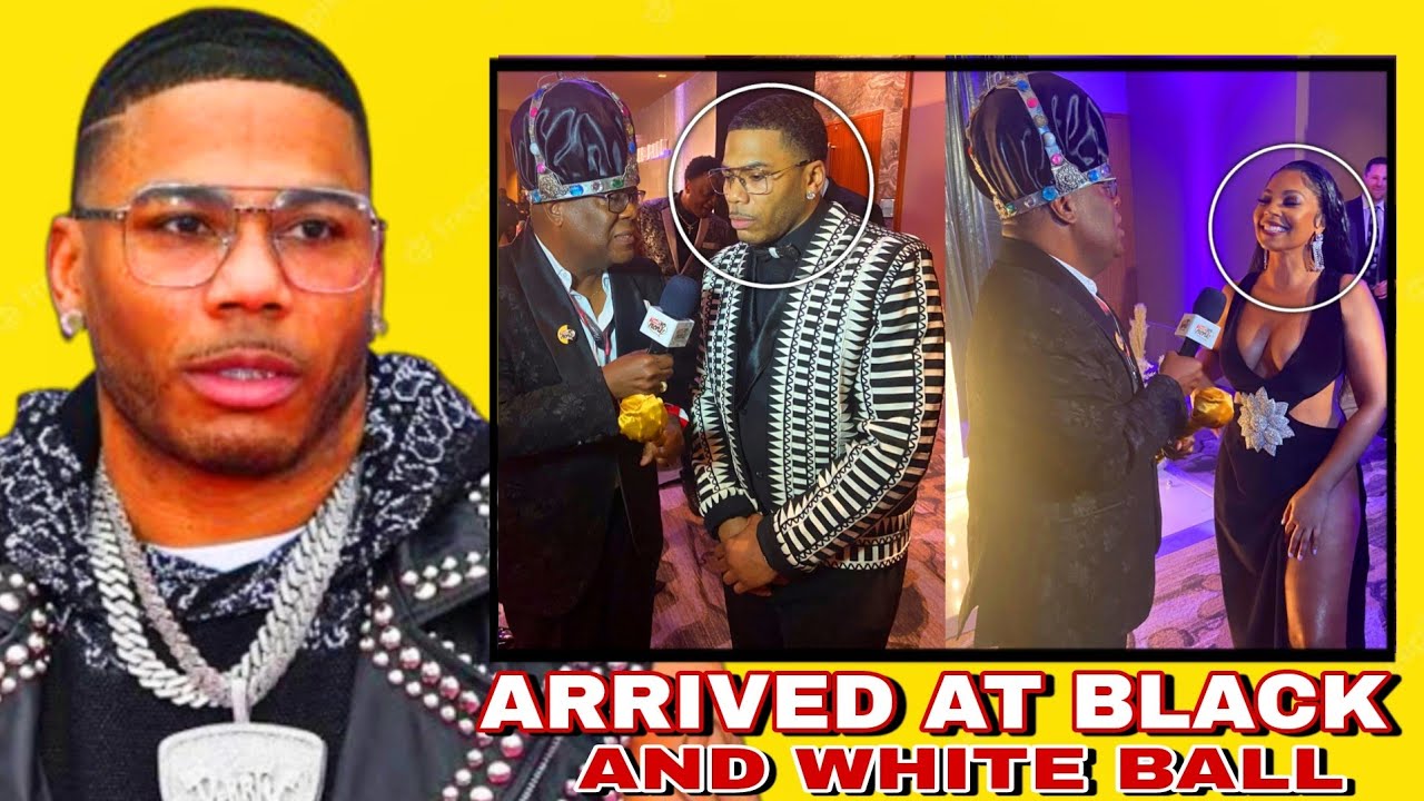 ASHANTI AND NELLY HAVE BEEN ARRIVED AT BLACK AND WHITE BALL 2023