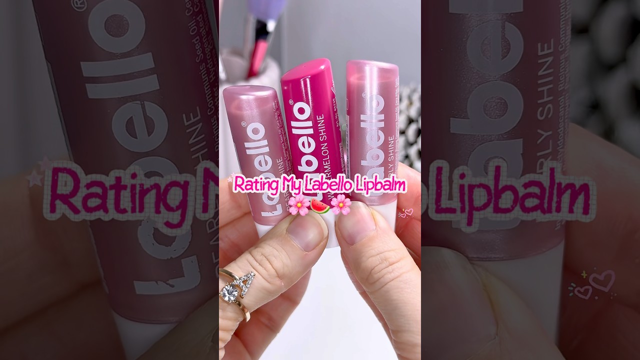 Rating My Labello Lipbalm💖💄🌸 