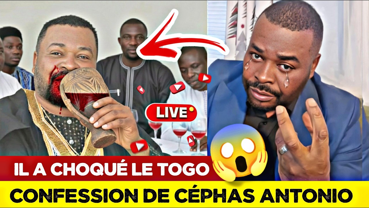 🚨CÉPHAS ANTONIO FAIT SA CONFESSION 😳 LA TOILE TOGOLAISE SOUS LE CHOC🇹🇬