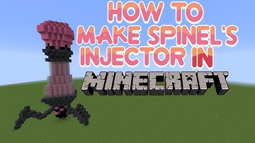 How To Easily Build Spinels Injector From The Steven Universe Movie In Minecraft!