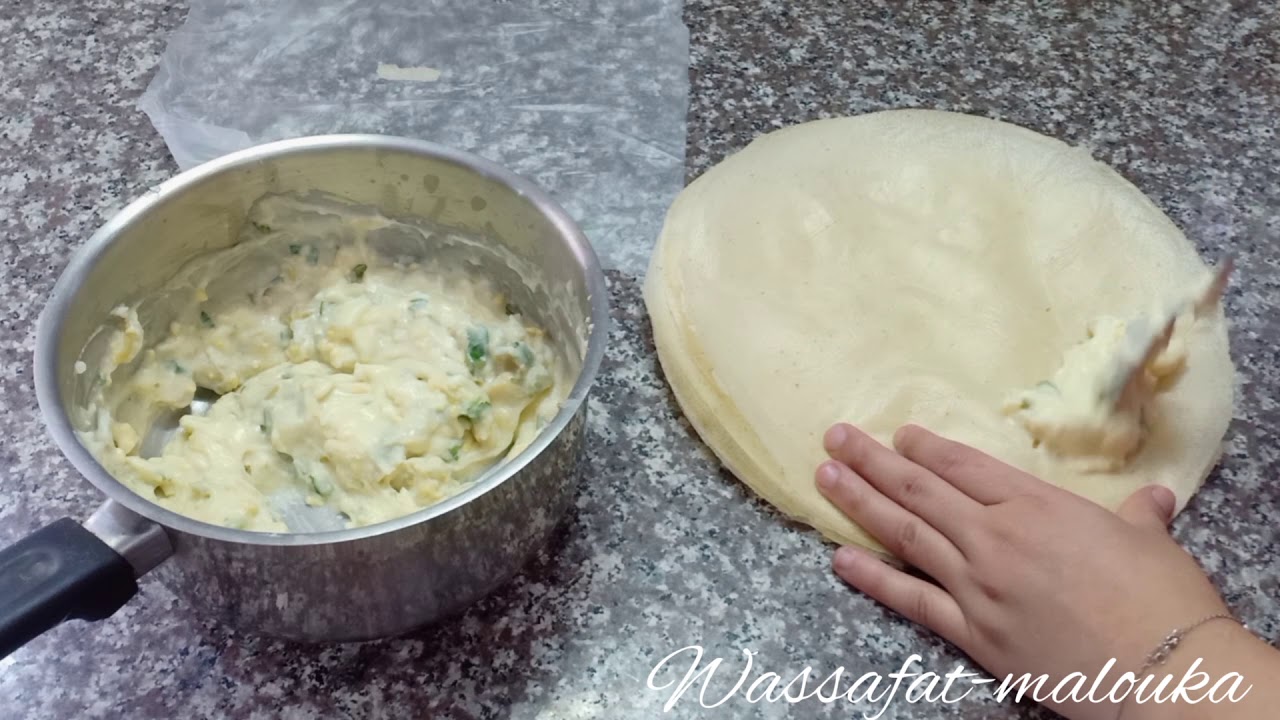 بوراك بحشوة مميزة⁦☑️⁩ اقتصادي بدون لحم بدون جاج❌بزااااف بنين 😋