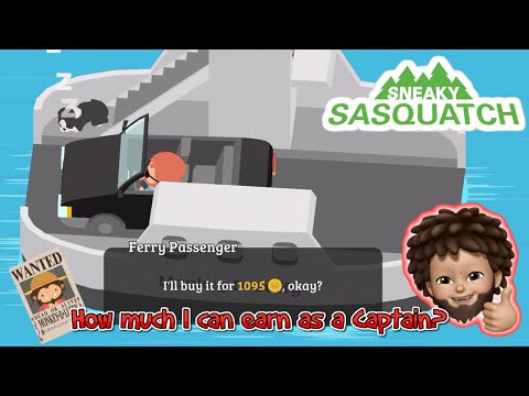 Sneaky Sasquatch - How much can I earn as a Captain? | 7500 per day