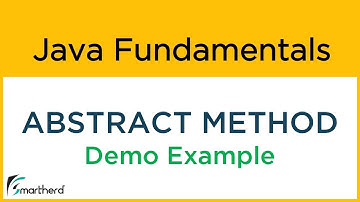 Java Abstract method - abstract keyword example. Java Beginners Tutorials #18.2