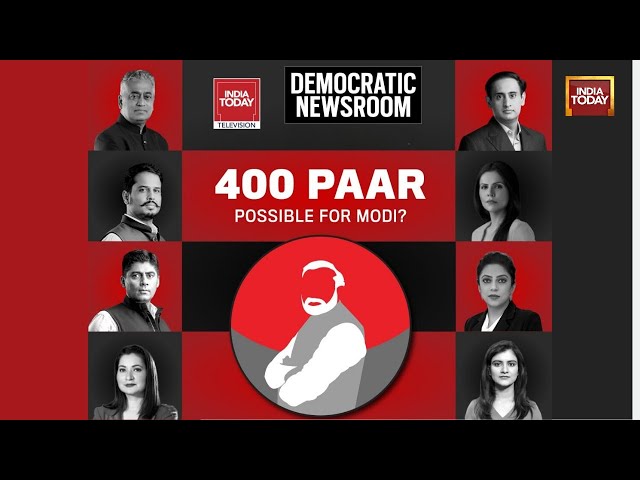 Democratic Newsroom Debate On BJP's '400 Par' Campaign class=