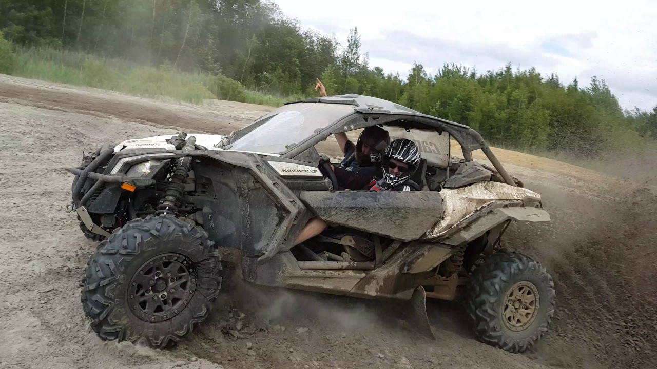 Having fun with a Maverick X3 X DS with Yoshimura exhaust! Part 1 YouTube