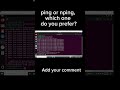ping vs nping #linuxtutorial