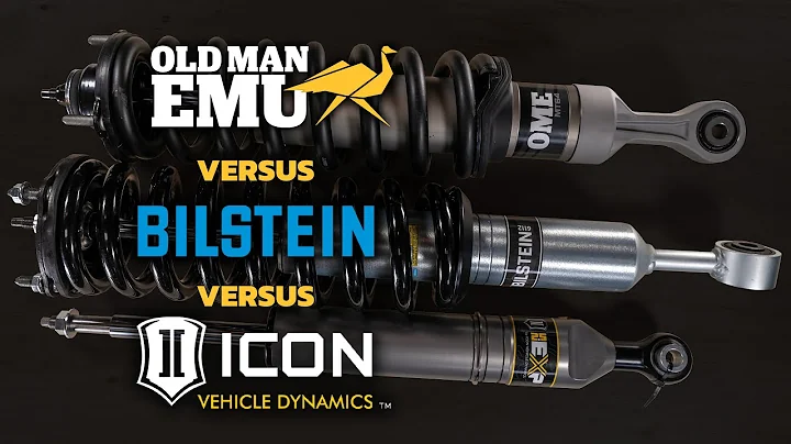 OME MT64 vs Bilstein 6112 vs Icon 2.5 EXP - Shock(ing) Triple Header