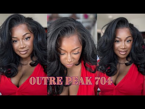 Outre Perfect Hairline True Frontal Glueless Hand-Tied 13x6 HD Lace Front Wig - PEAK 704