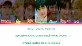 ENHYPEN X TAYO HEY TAYO Lyrics Indo Sub