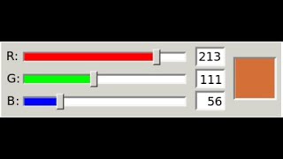 Android Multiple Seekbars -- Choosing an RGB Color