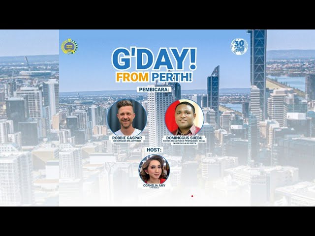 30 Minutes Around the World: G'Day From Perth Robbie Gaspar Kangen Nasi Goreng dan Soto Ayam class=