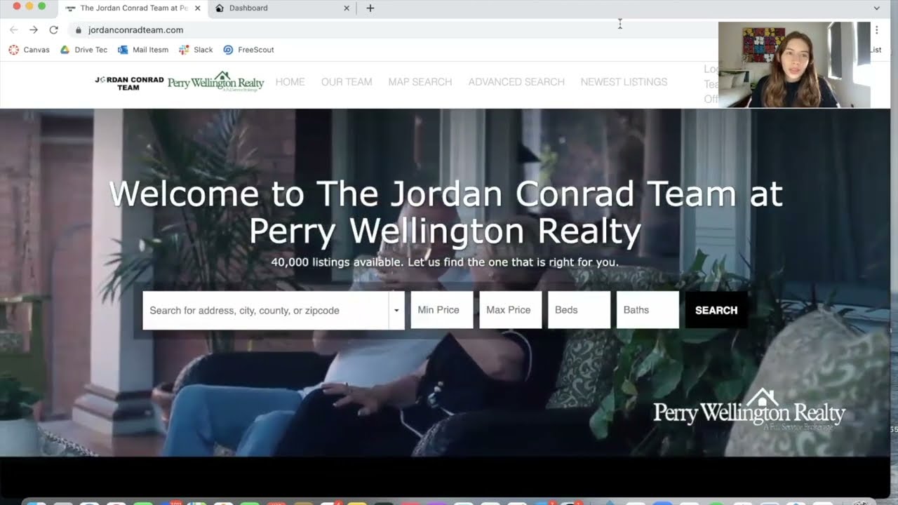 PureIDX Miami site at Jordan Conrad Team - optimized for IDX Broker