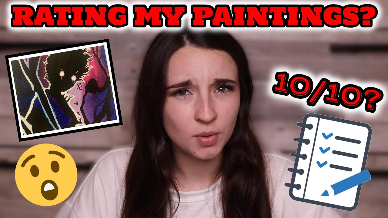 I Had My Friends Rate My Art! (The Official Ratings of My Artwork?!)